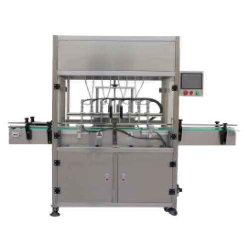 Hand sanitizer bottle filling capping labeling machine